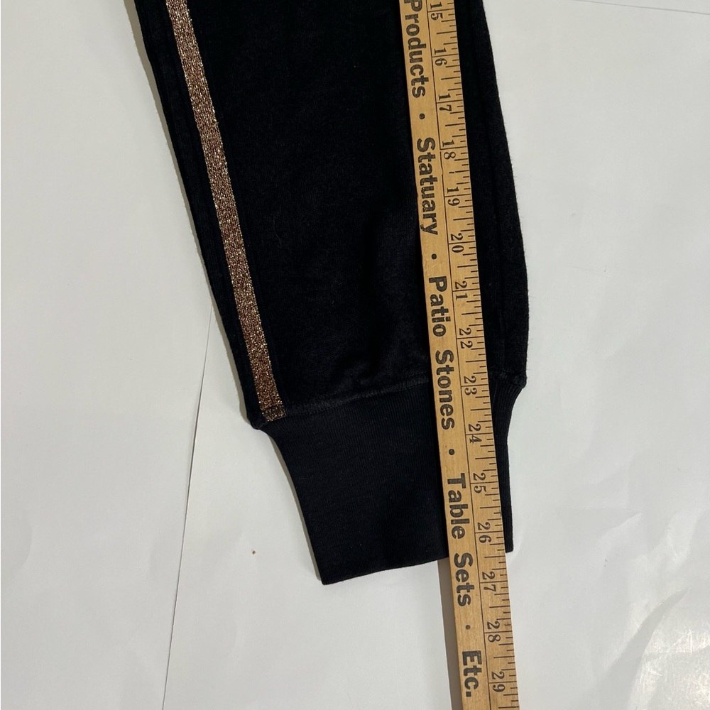 n:PHILANTHROPY Matador Black Joggers with Gold Stripes NWT - Picture 11 of 12